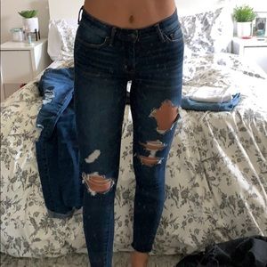 Abercrombie & Fitch super skinny ankle jeans